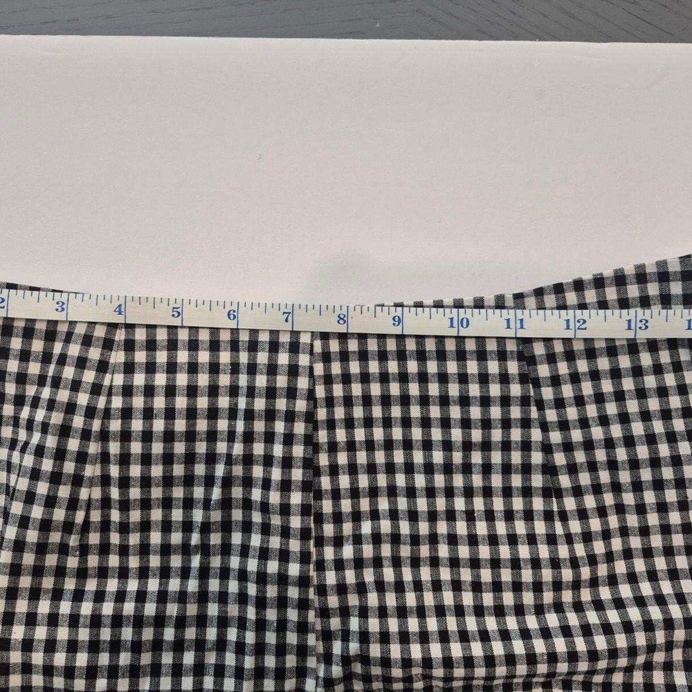 KENDALL & KYLIE BLACK WHITE GINGHAM PLAID SHORTS SIZE MEDIUM NEW WITH TAGS - Picture 5 of 6